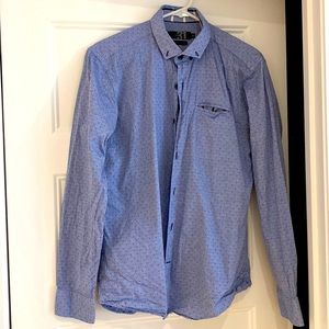 Simons blue shirt slimfit.